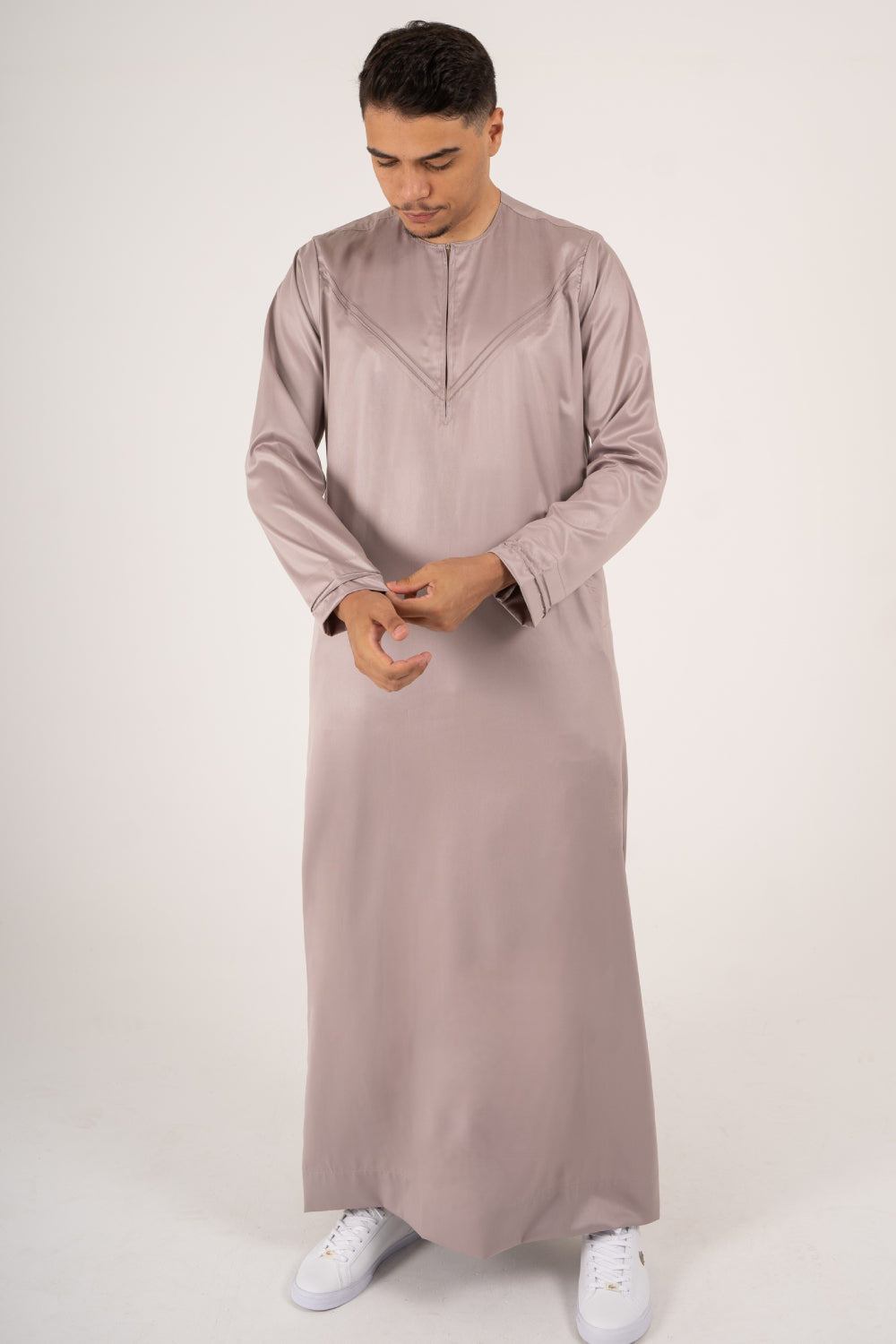 Rajul Emirati Champaigne ST Mens Thobe SLIM FIT ONLY