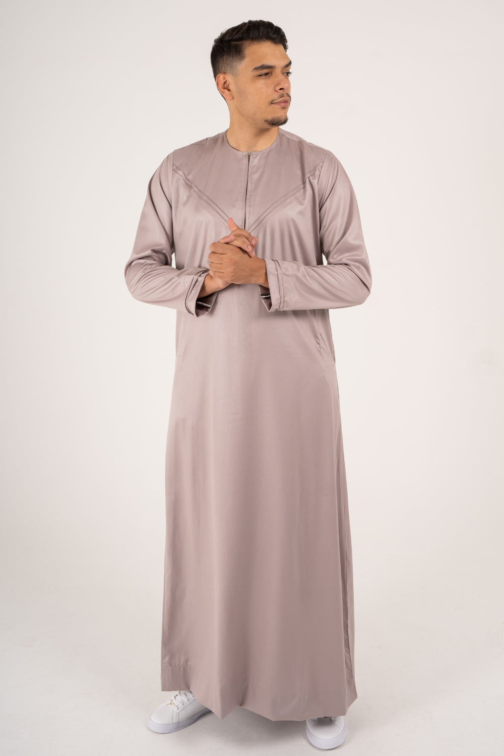 Rajul Emirati Champaigne ST Mens Thobe SLIM FIT ONLY