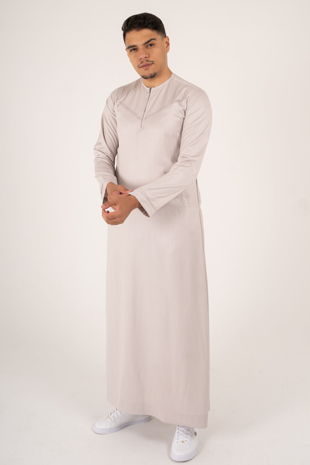 Rajul Emirati Stone ST Mens Thobe Jubbah SLIM FIT ONLY