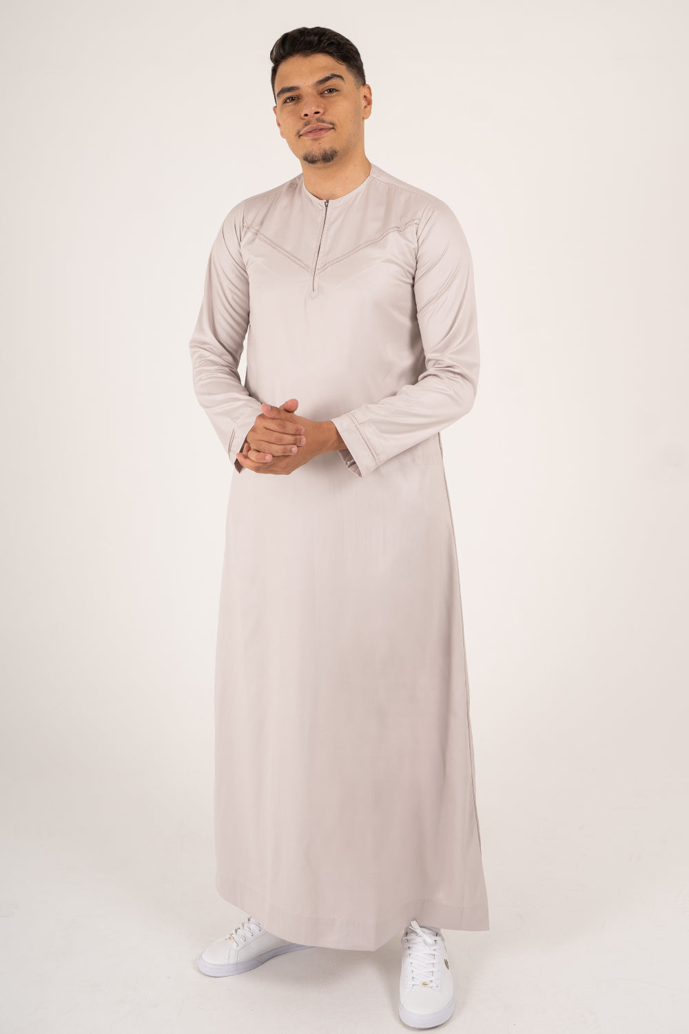 Rajul Emirati Stone ST Mens Thobe Jubbah SLIM FIT ONLY