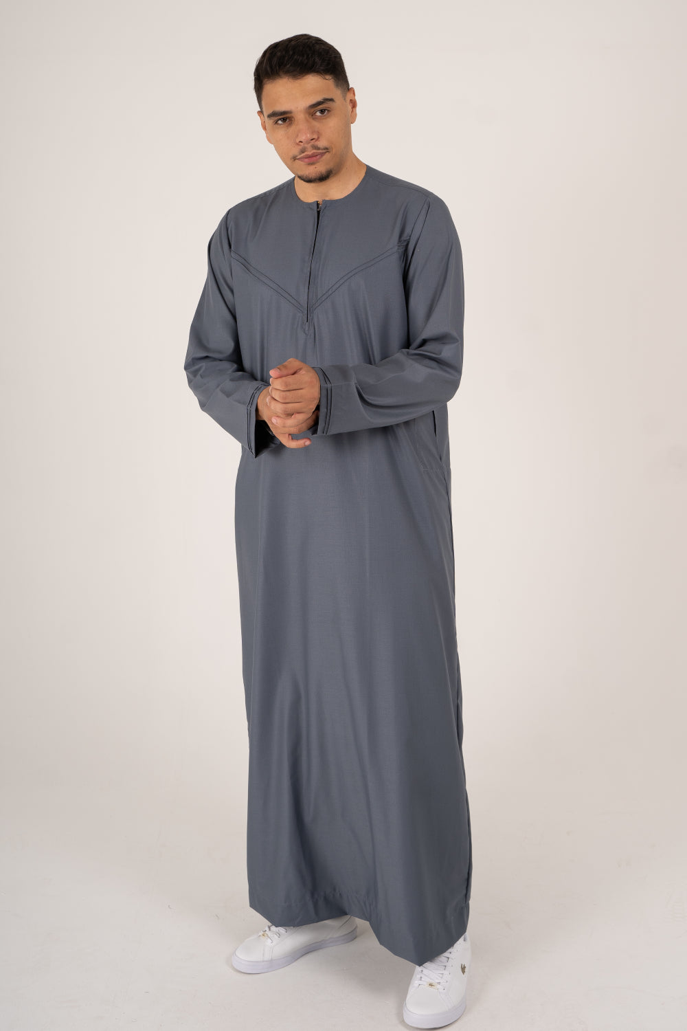 Rajul Emirati Graphite Charcoal TR Mens Thobe Kids