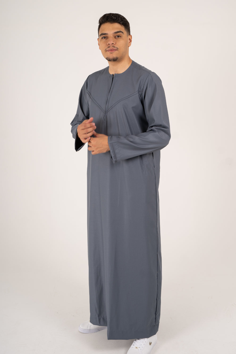 Rajul Emirati Graphite Charcoal TR Mens Thobe Kids