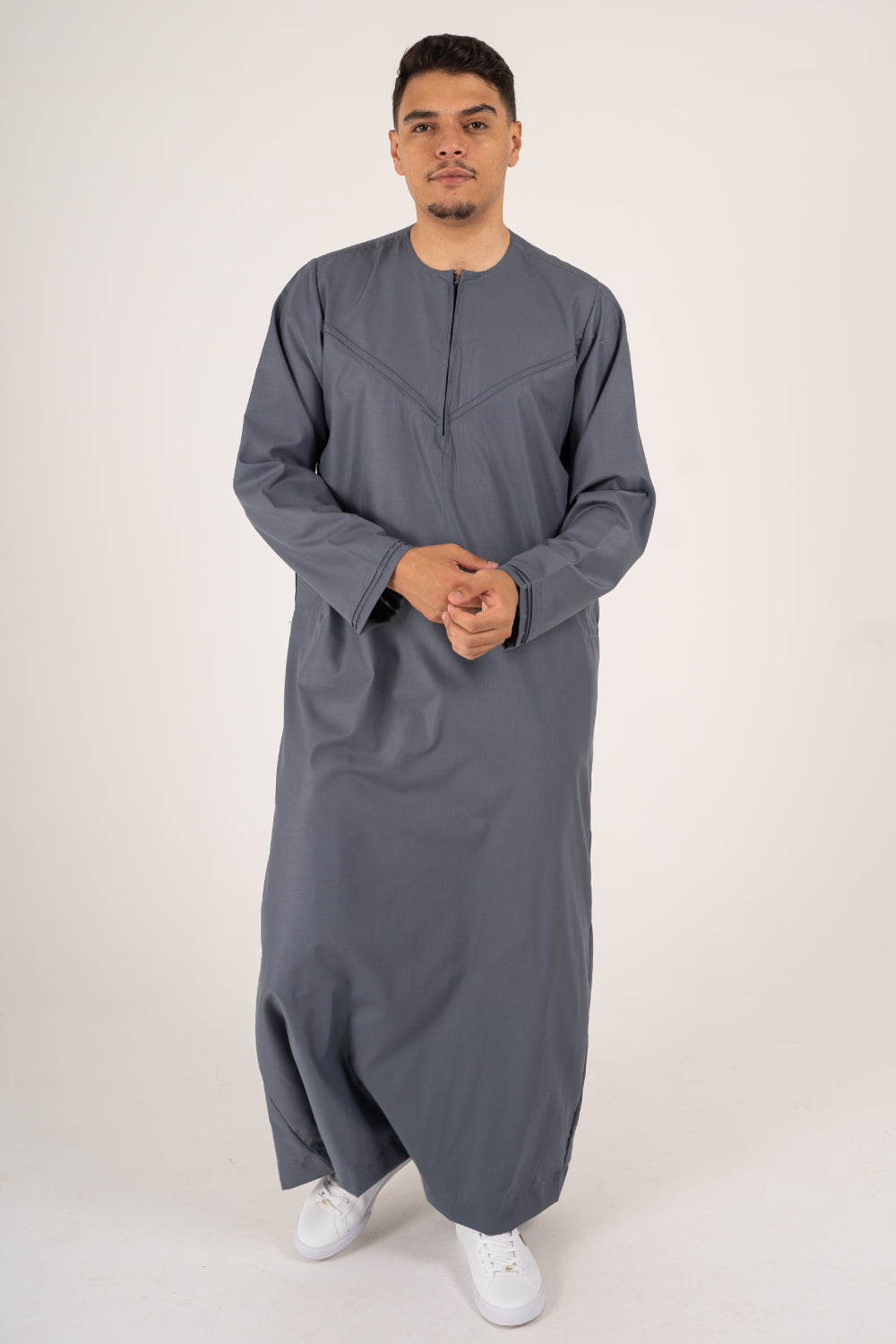 Rajul Emirati Graphite Charcoal TR Mens Thobe Kids