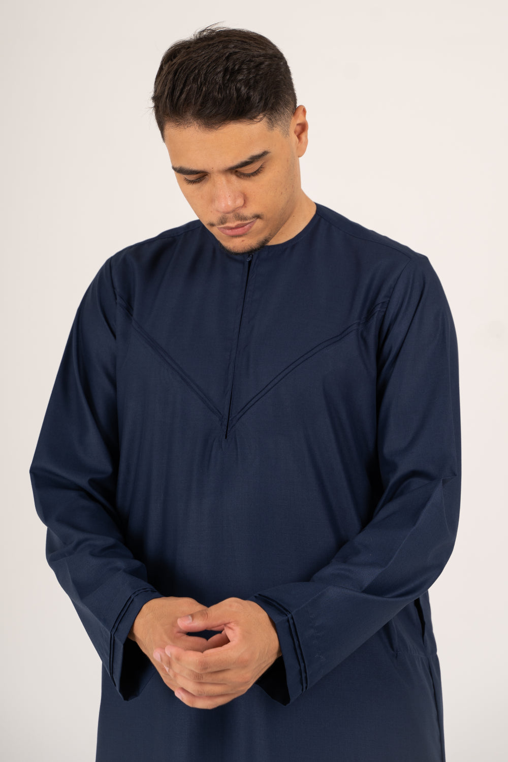 Rajul Emirati Navy TR Mens Thobe Jubbah