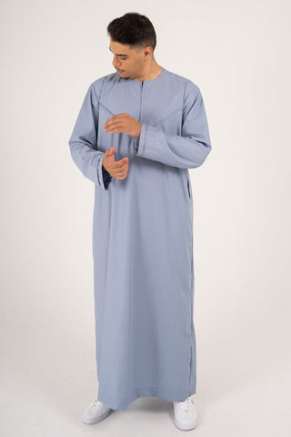 Rajul Emirati Duck Egg TR Mens Thobe Jubbah Kids