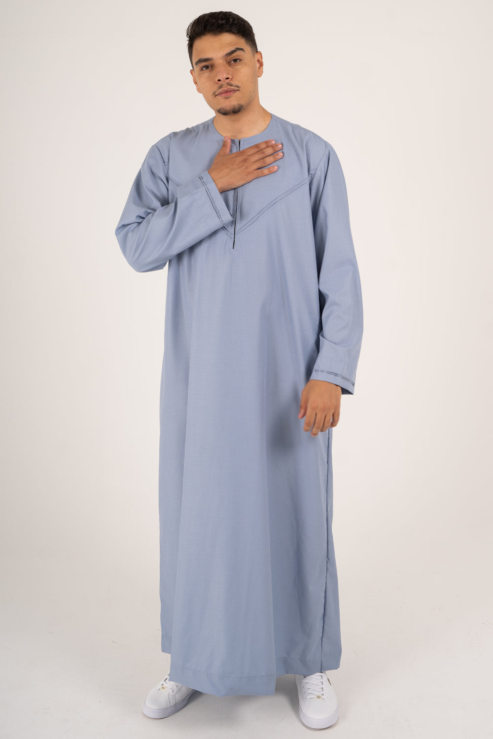 Rajul Emirati Duck Egg TR Mens Thobe Jubbah Kids