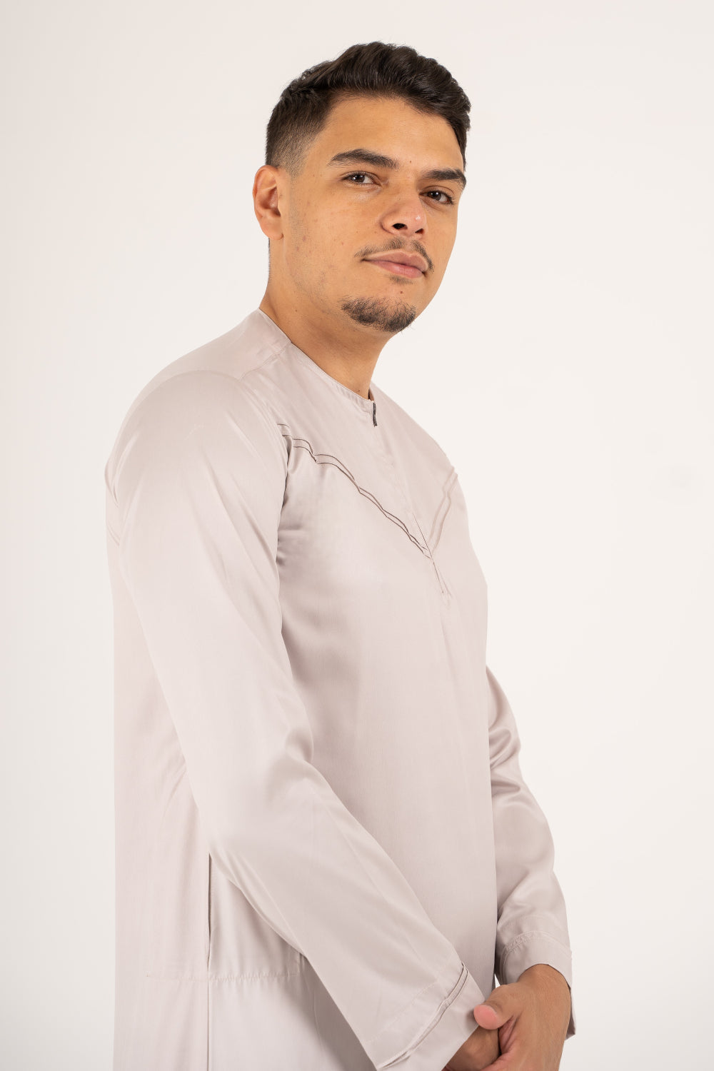 Rajul Emirati Stone ST Mens Thobe Jubbah SLIM FIT ONLY Kids